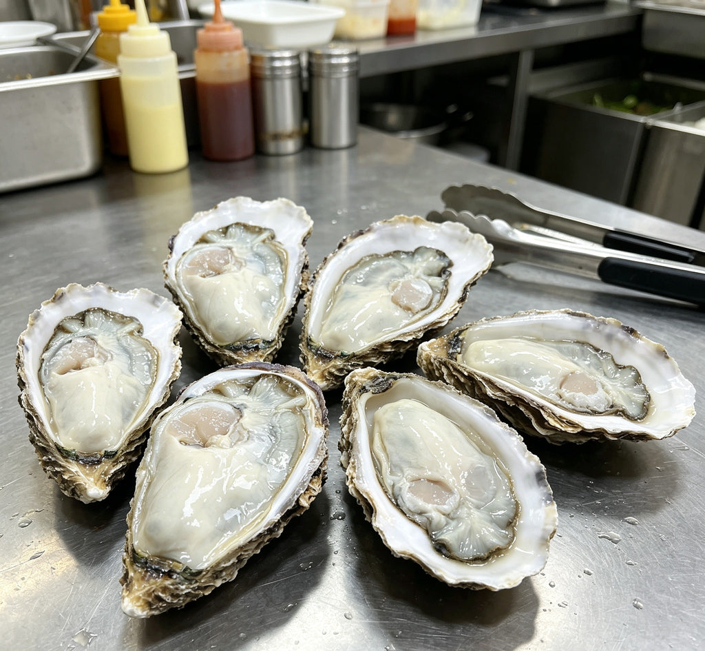 Fresh Raw Oysters